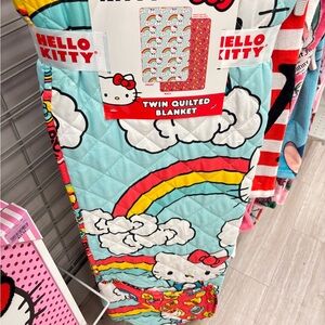 Hello Kitty Twin Quilted Blanket